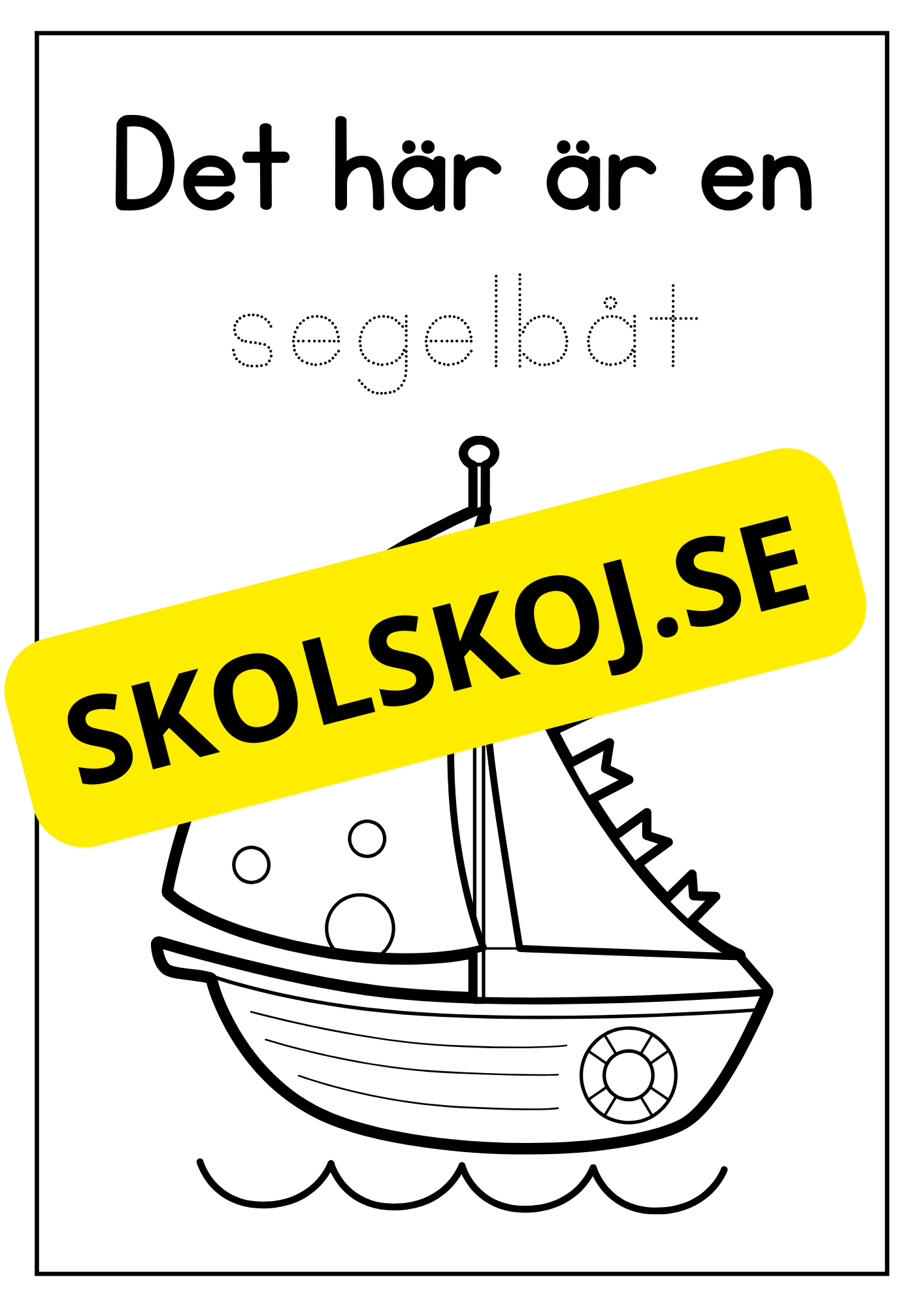 Fordon - Målarbok