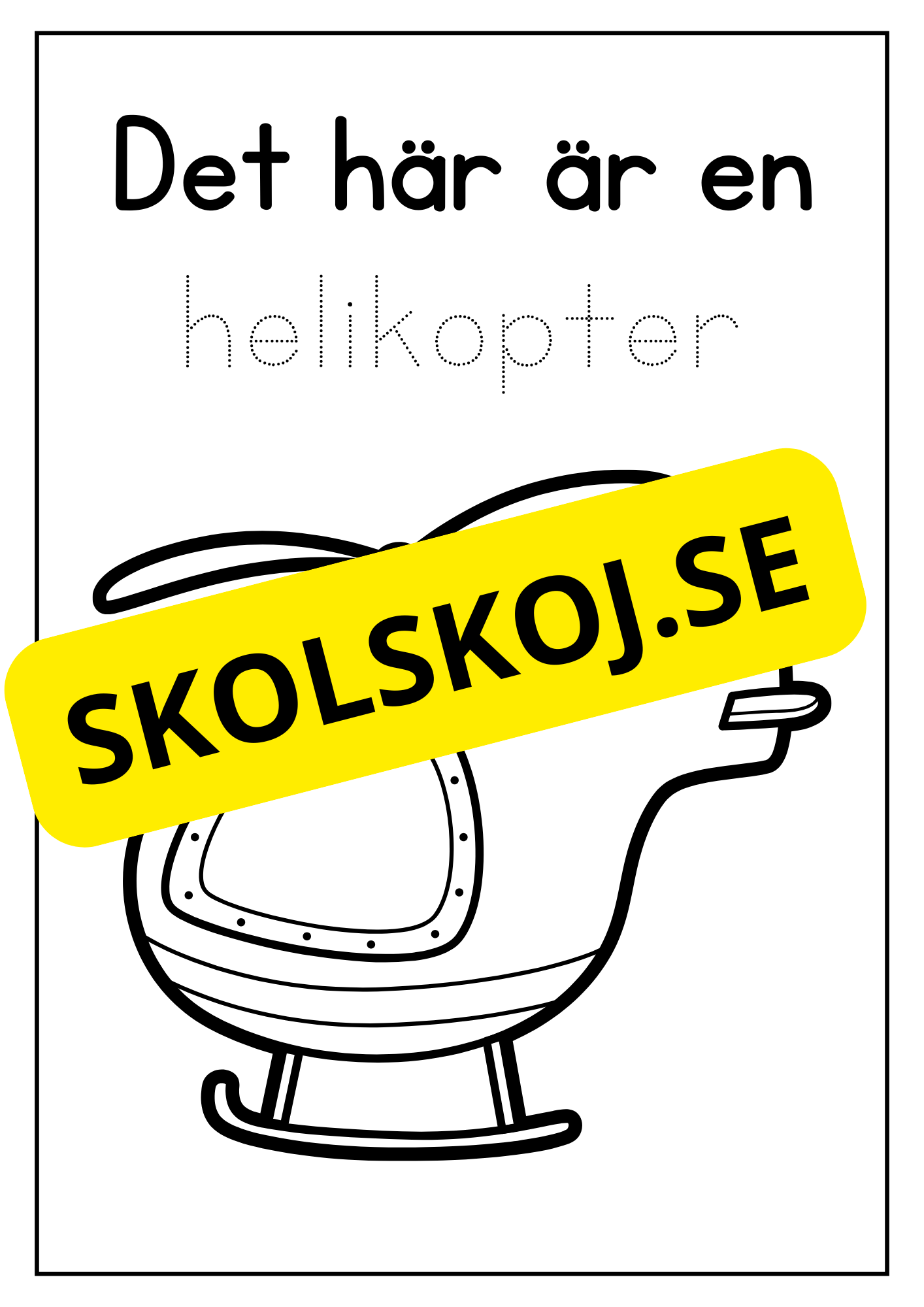 Fordon - Målarbok