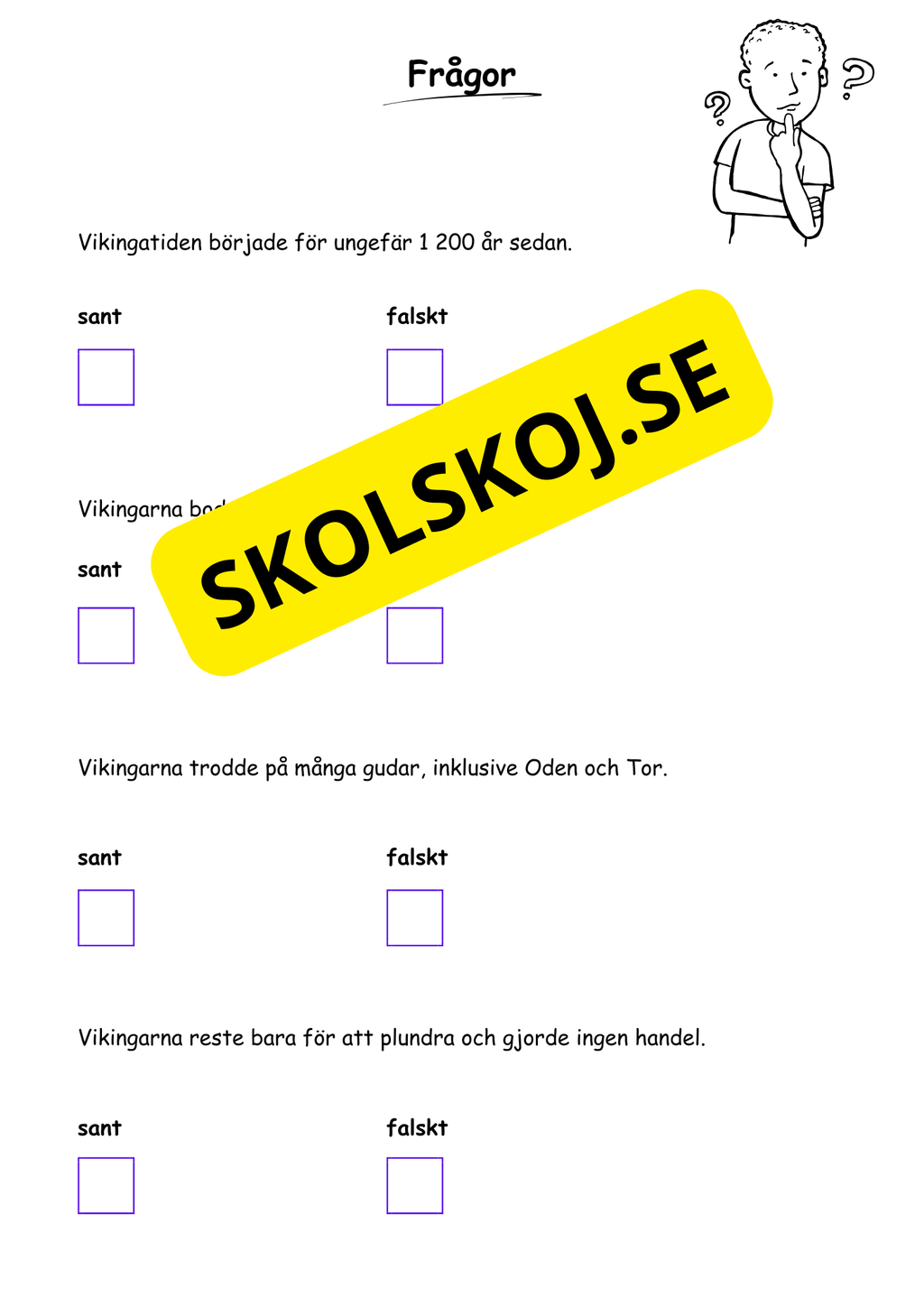 Forntiden:  En spännande resa (27 sidor)