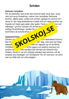 Forntiden:  En spännande resa (27 sidor)