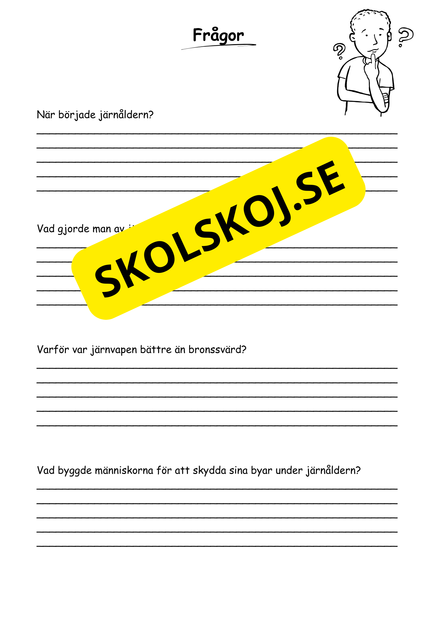 Forntiden:  En spännande resa (27 sidor)