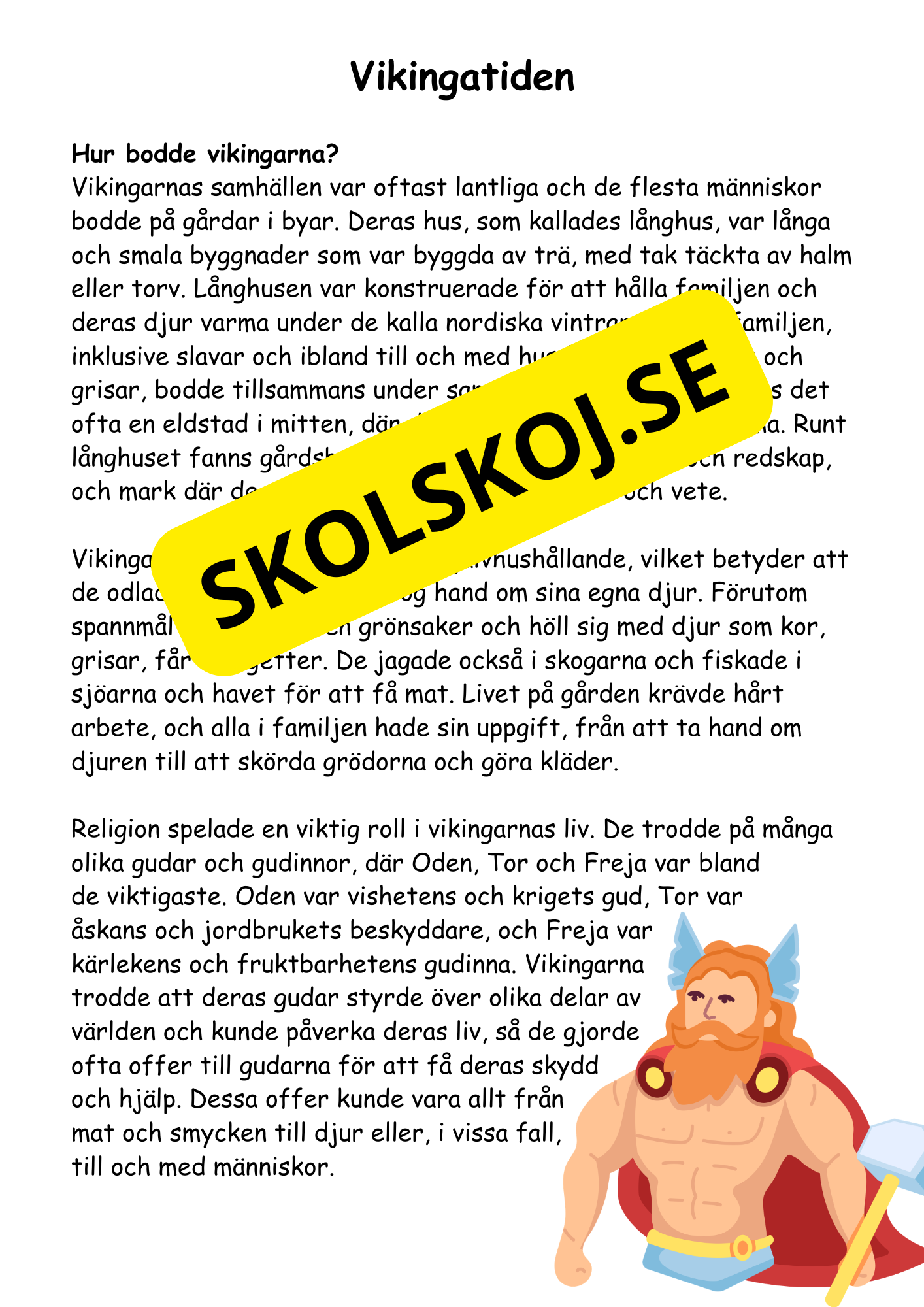 Forntiden:  En spännande resa (27 sidor)