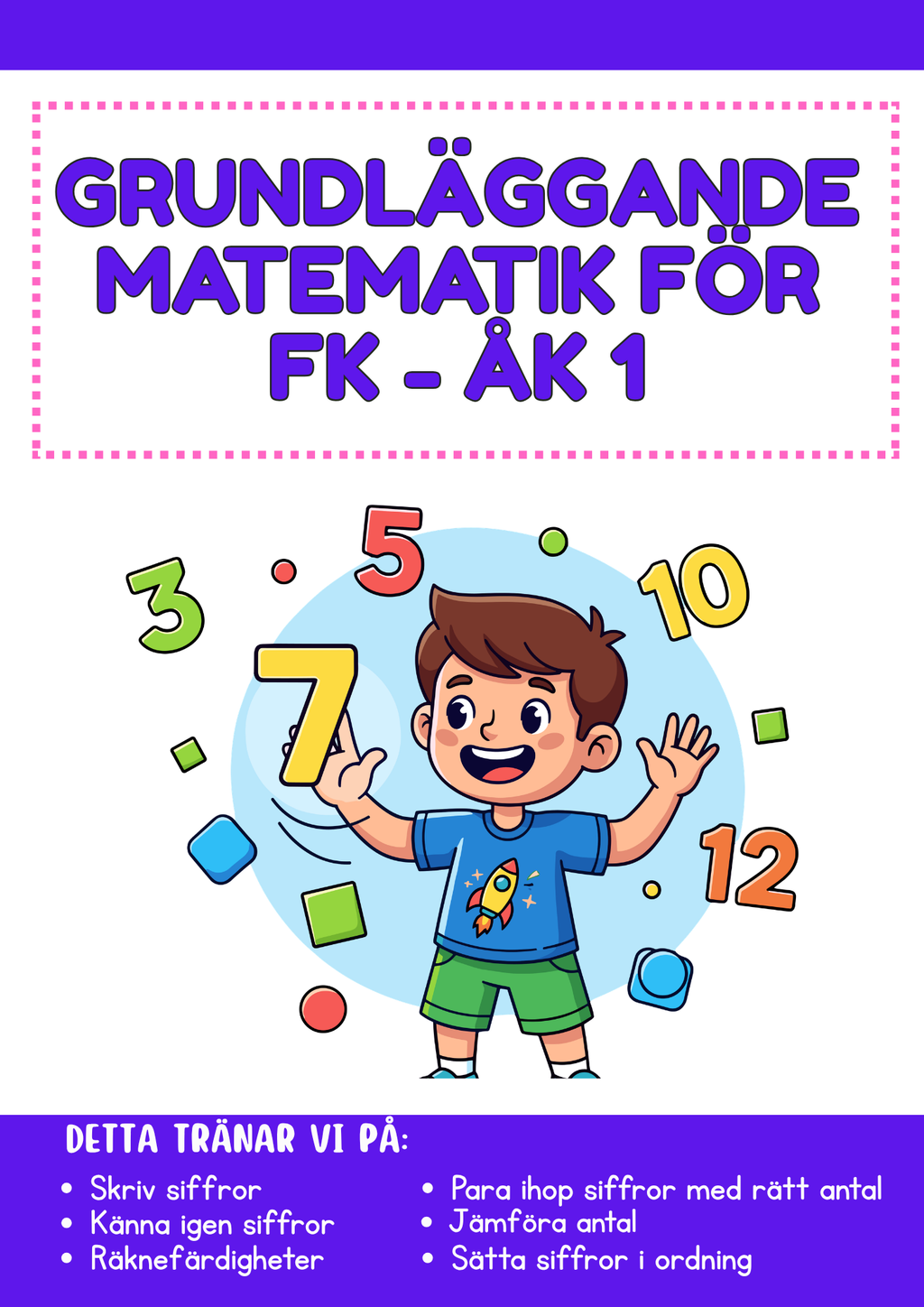 Förskoleklass - Matematik