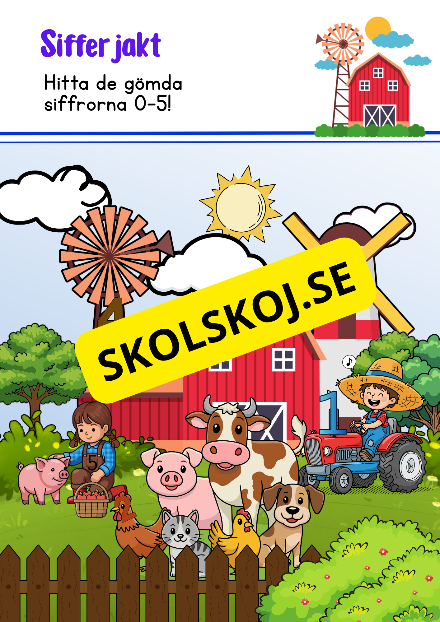 Förskoleklass - Matematik