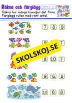 Förskoleklass - Matematik