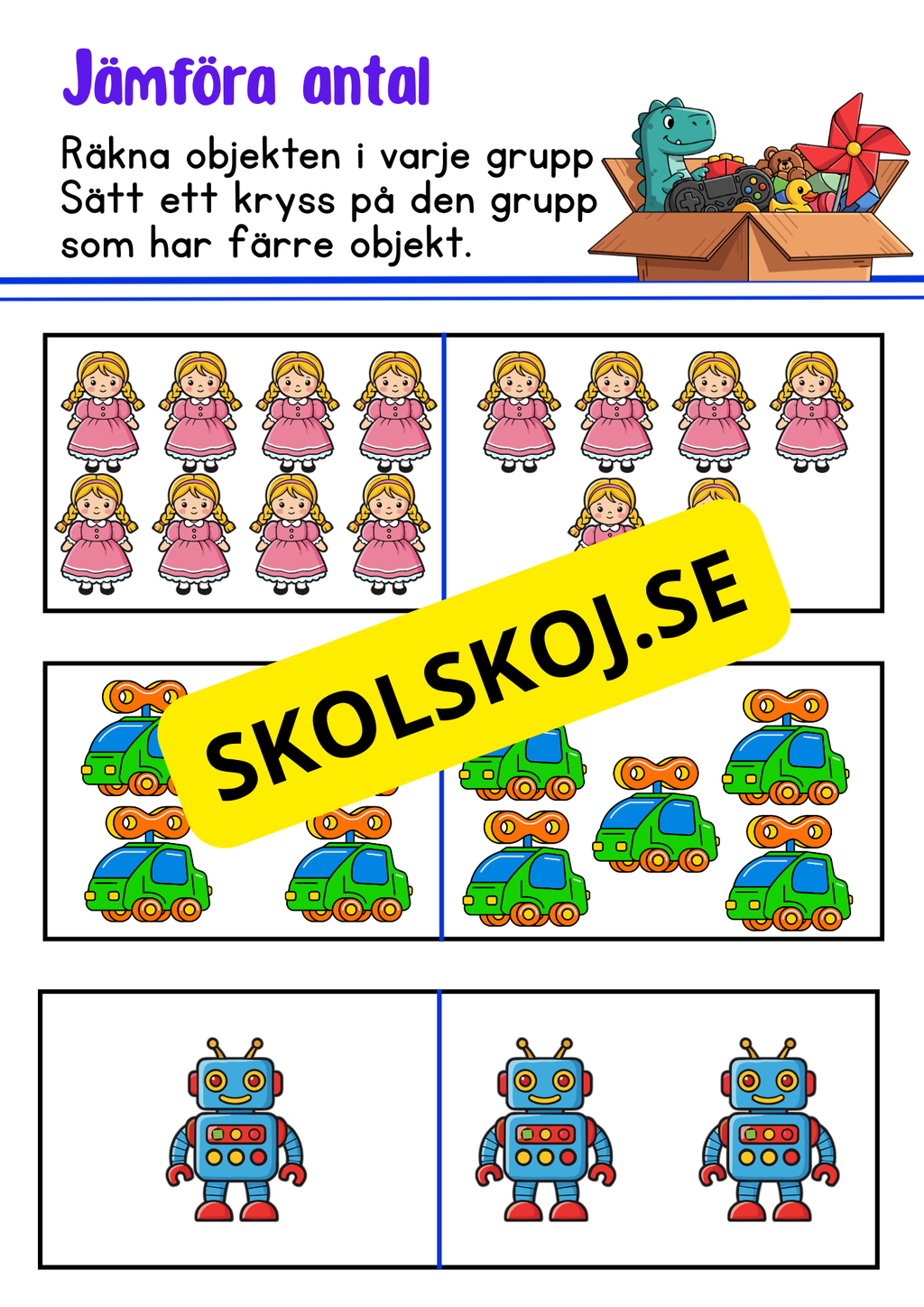 Förskoleklass - Matematik