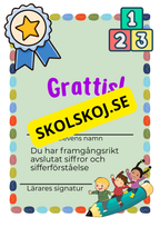 Förskoleklass - Matematik