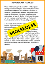 Första maj - Häfte (15 sidor)