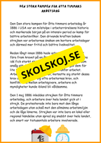 Första maj - Häfte (15 sidor)