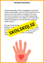 Första maj - Häfte (15 sidor)