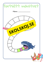 Fortsätt mönstret - Godistema