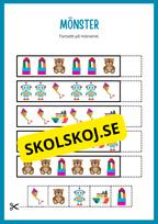 Fortsätt på mönstret