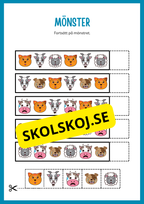 Fortsätt på mönstret