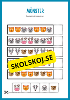 Fortsätt på mönstret