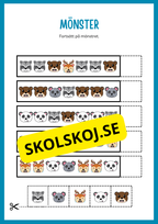 Fortsätt på mönstret