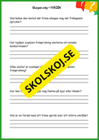 Fröspridning på hösten - Årskurs 4