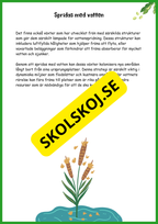 Fröspridning på hösten - Årskurs 4