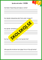 Fröspridning på hösten - Årskurs 4