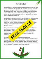 Fröspridning på hösten - Årskurs 4