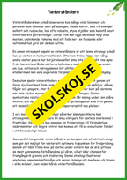 Fröspridning på hösten - Årskurs 4