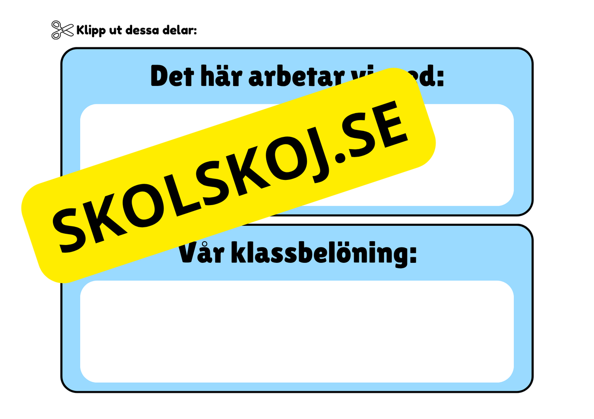 Gemensam klassbelöning - Äppelträd