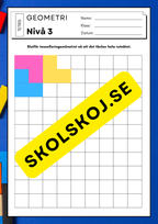 Geometri Tetris - Nivå 3