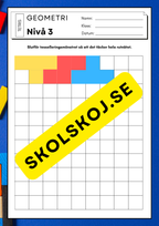 Geometri Tetris - Nivå 3