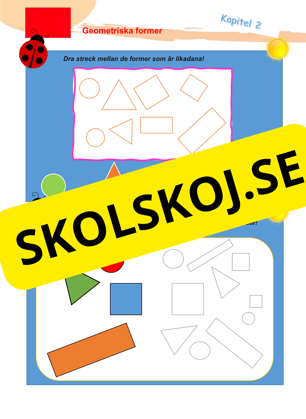 Geometri - Årskurs 1 - 2 - Häfte