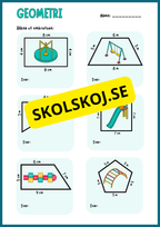 Geometri - Area och omkrets