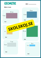 Geometri - Area och omkrets