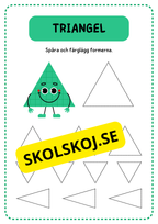 Geometriska former - Arbetsbok