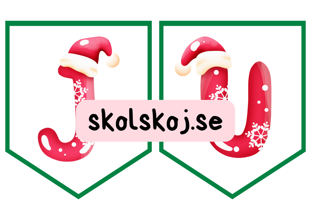 God Jul - Vimplar (2 olika varianter) A5