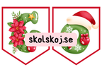 God Jul - Vimplar (2 olika varianter) A5