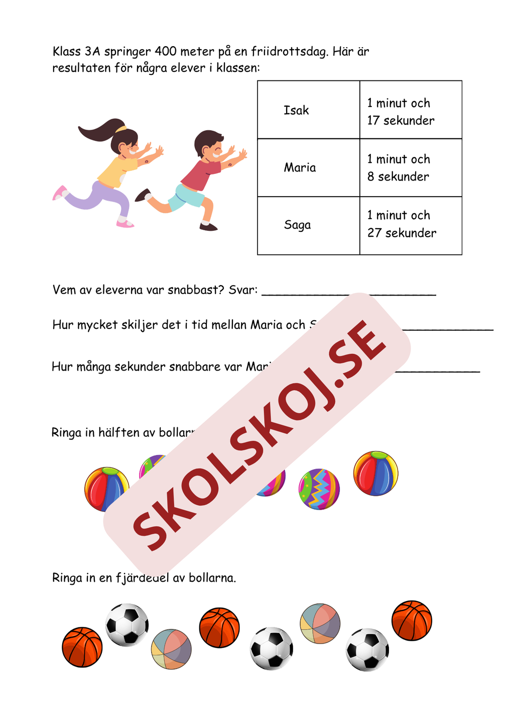 Gör dig redo - Nationella prov årskurs 3