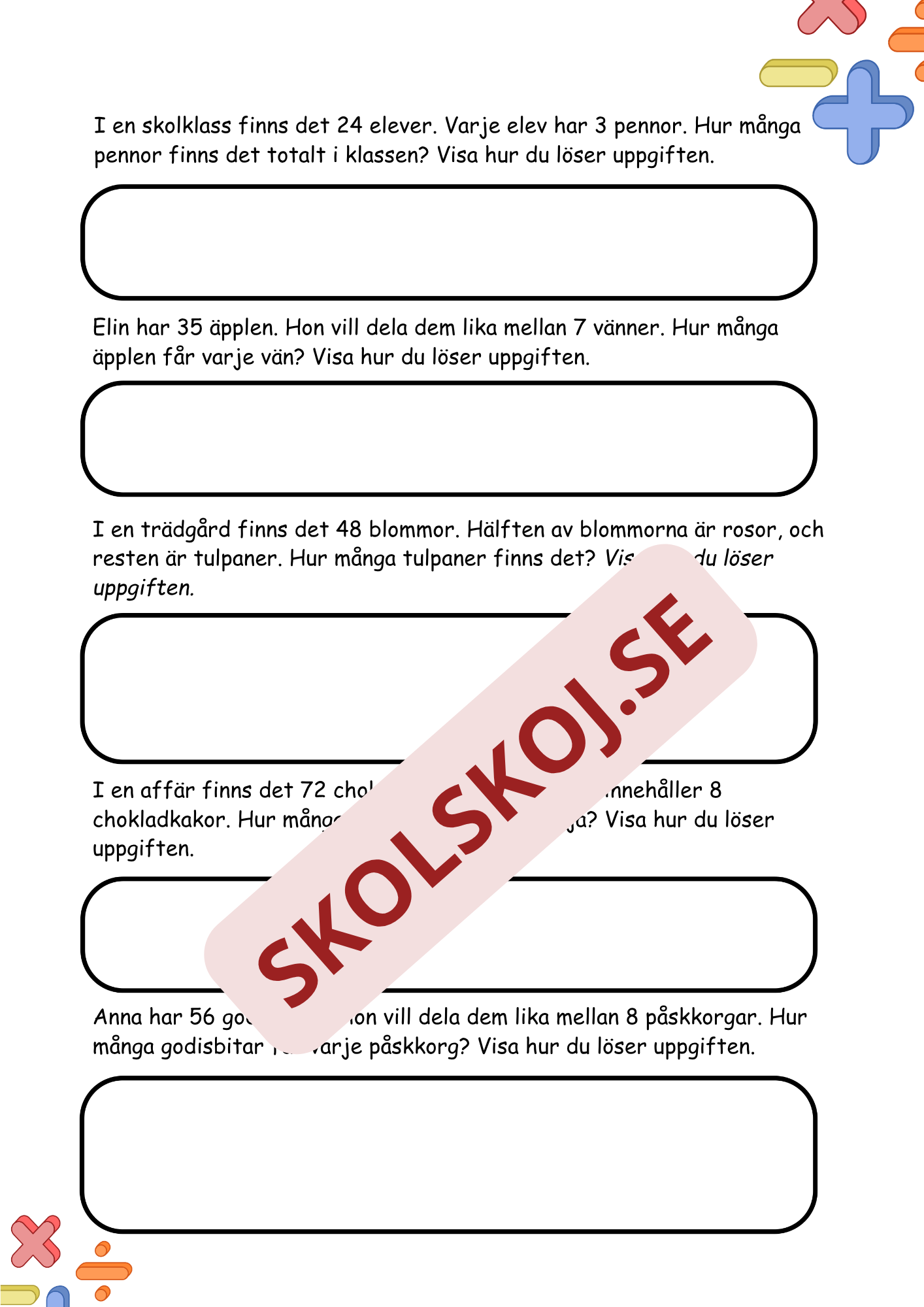 Gör dig redo - Nationella prov årskurs 3