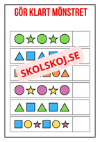 Gör klart mönstret