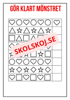 Gör klart mönstret