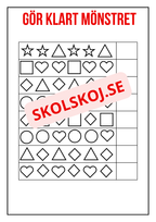 Gör klart mönstret