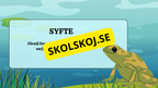 Grodans livscykel - Fakta + frågor