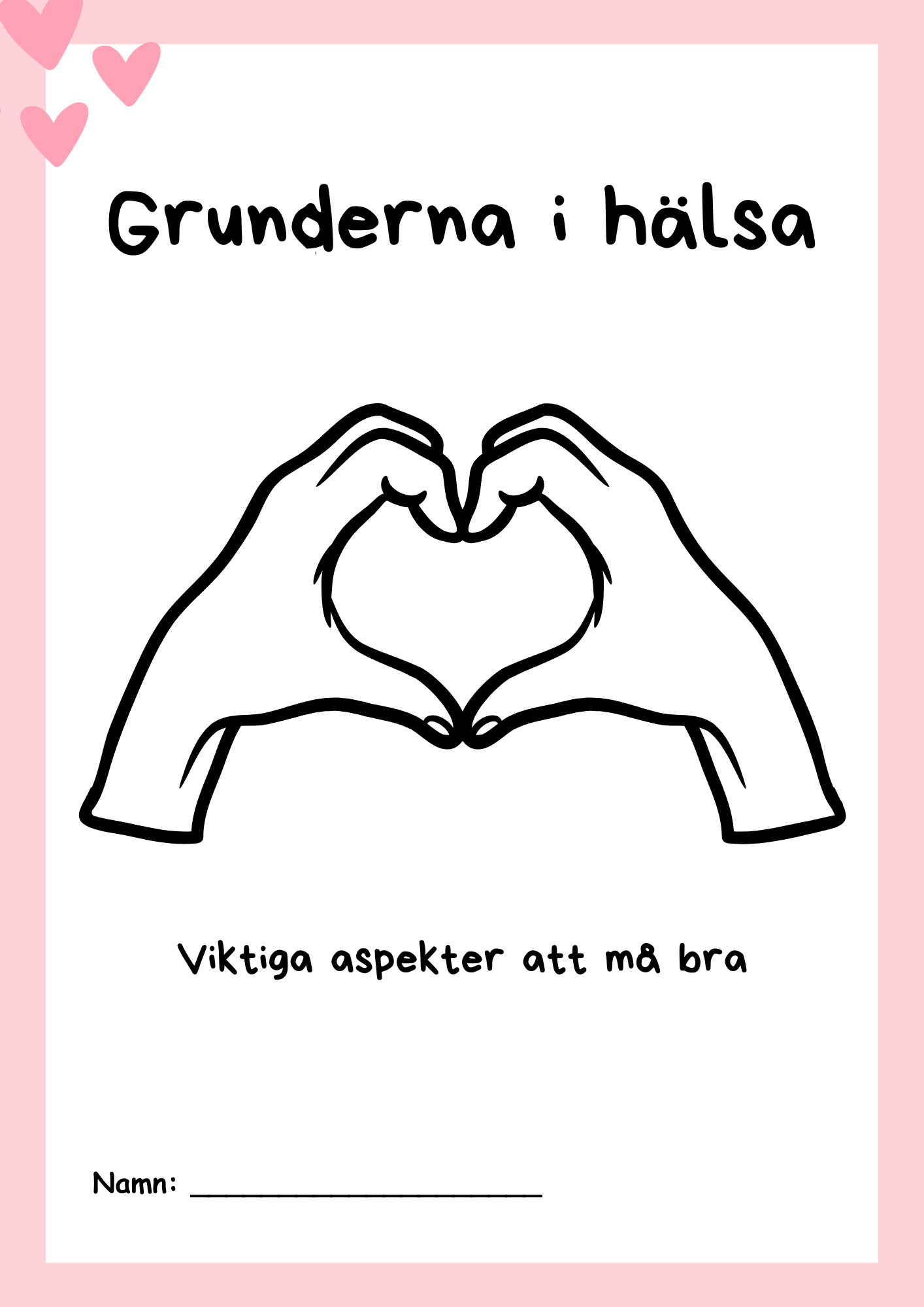 Grunderna i hälsa - NO - Årskurs 5 - 6