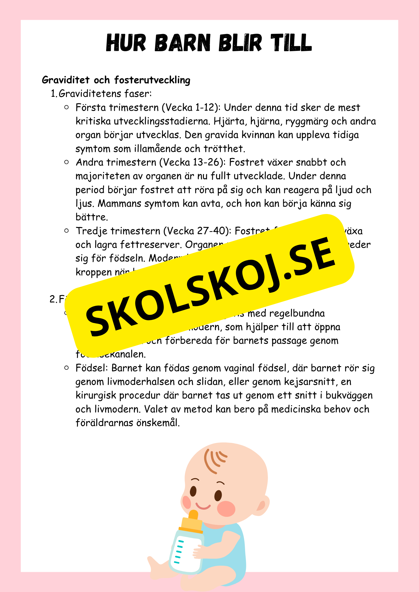 Grunderna i hälsa - NO - Årskurs 5 - 6