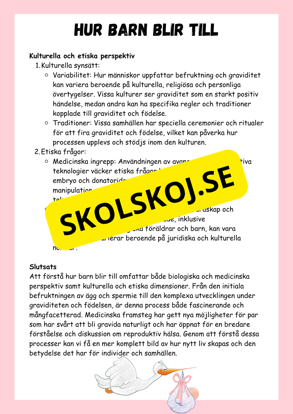 Grunderna i hälsa - NO - Årskurs 5 - 6