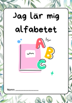 Häfte - Jag lär mig alfabetet häfte