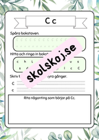Häfte - Jag lär mig alfabetet häfte