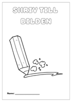 Häfte - Skriv till bilden
