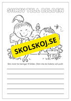 Häfte - Skriv till bilden