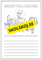 Häfte - Skriv till bilden