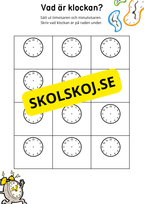 Häfte - Vad är klockan