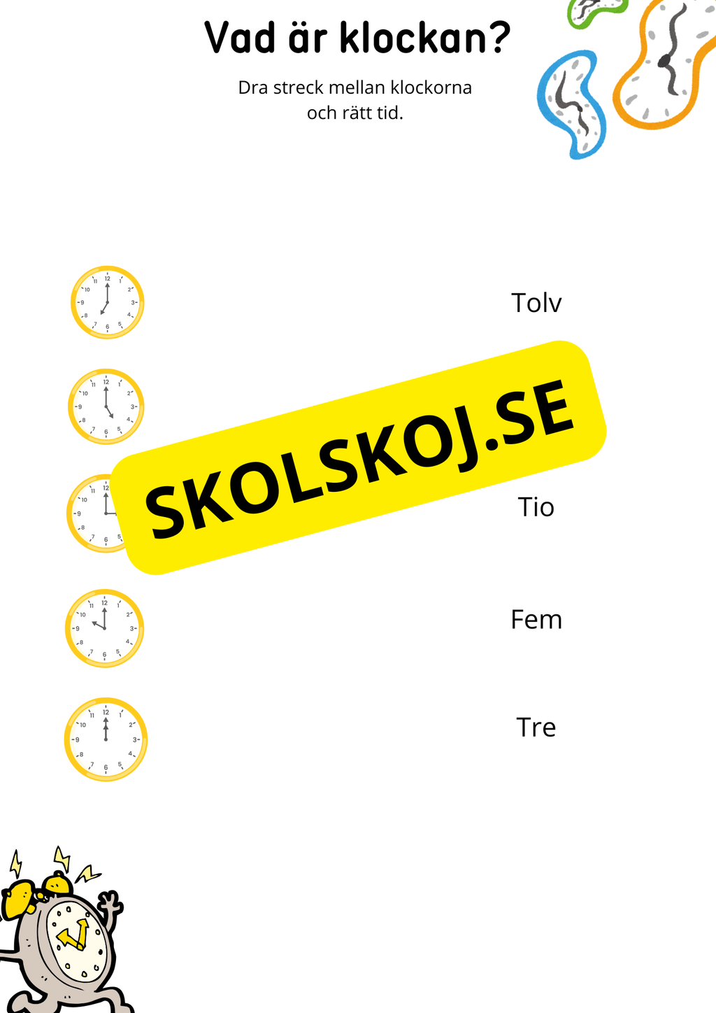 Häfte - Vad är klockan