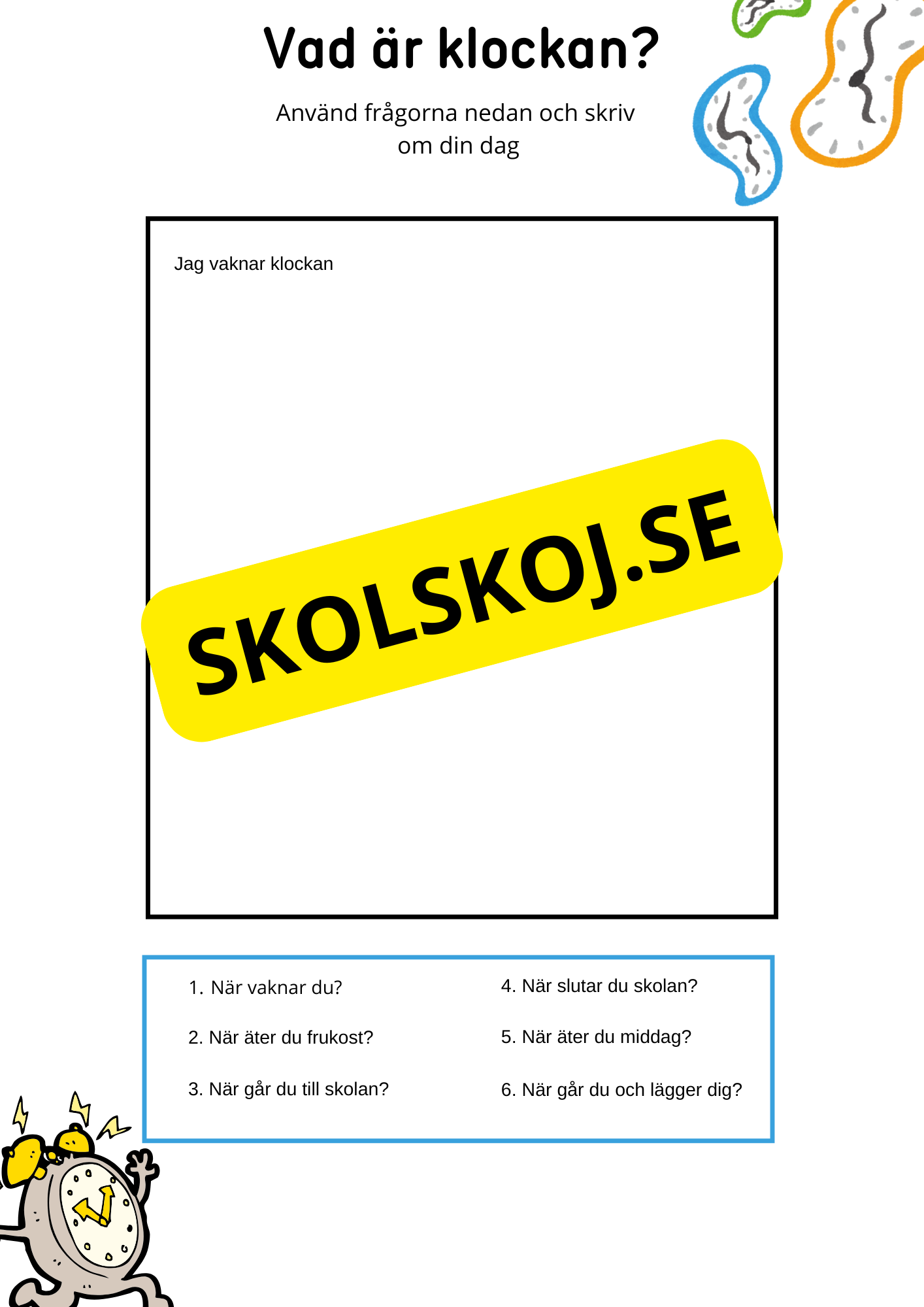 Häfte - Vad är klockan